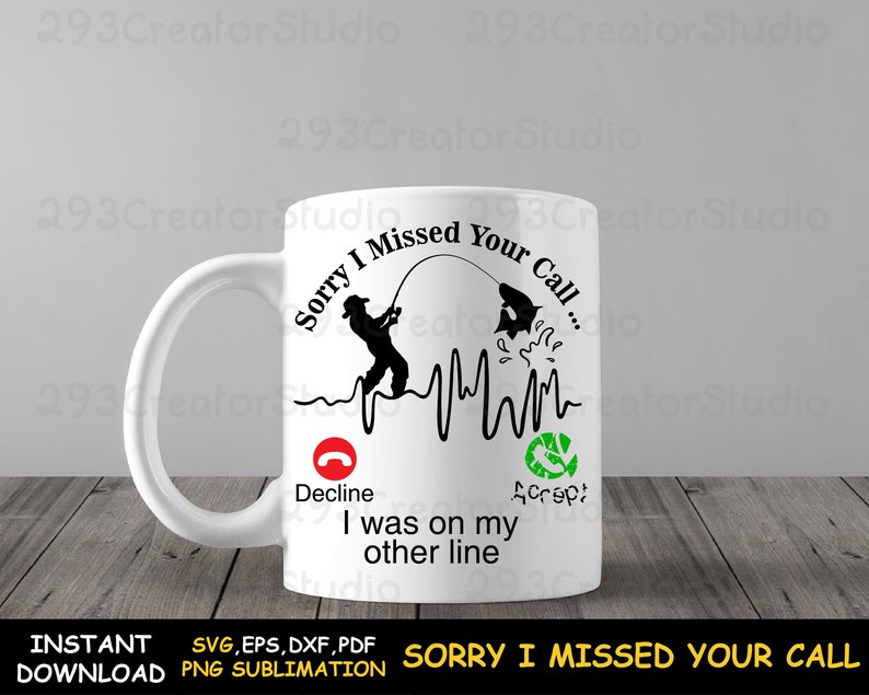 Download Heartbeat fishing svg Sorry I Missed Your Call Was On ...