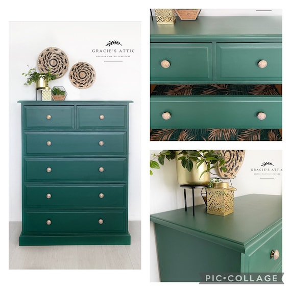 Glossy Green Dresser — Trópico Interiors