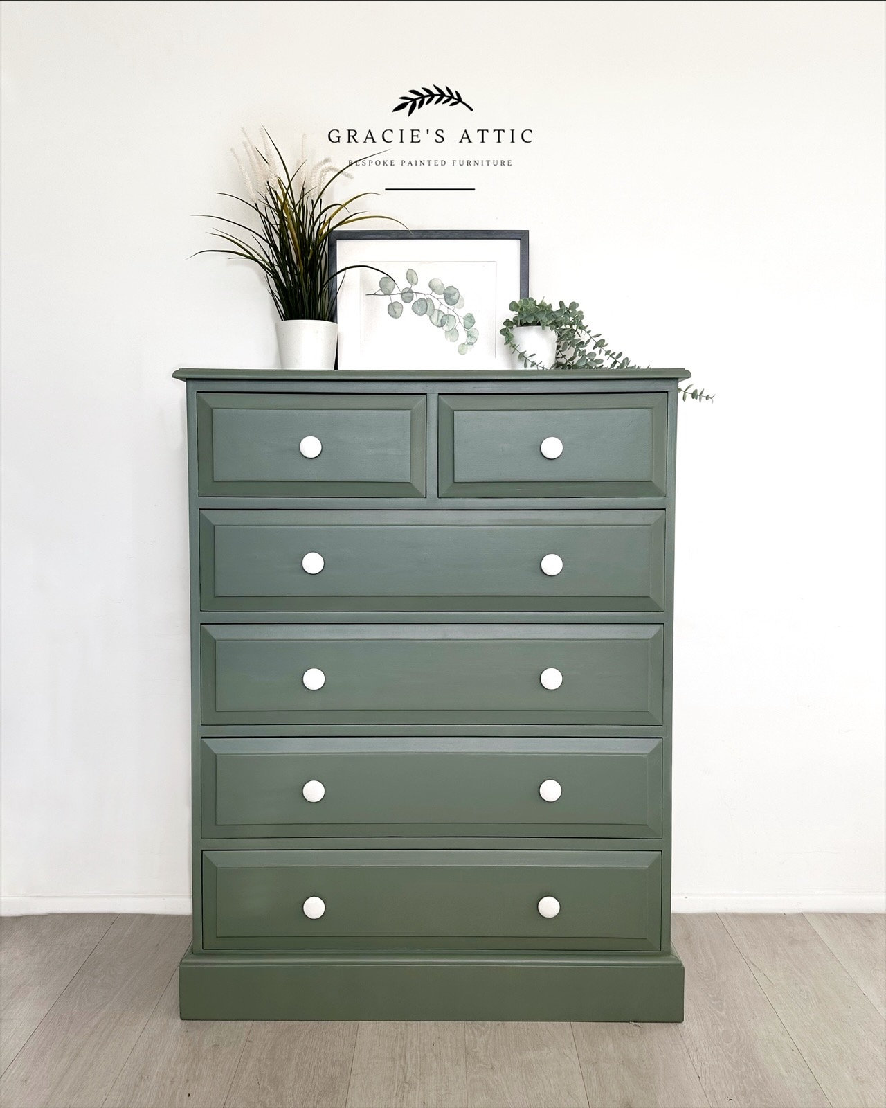 Green 6 2024 drawer dresser