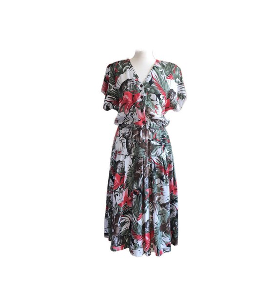 1980s does 1940s Burton Vintage Tropical Jungle Le