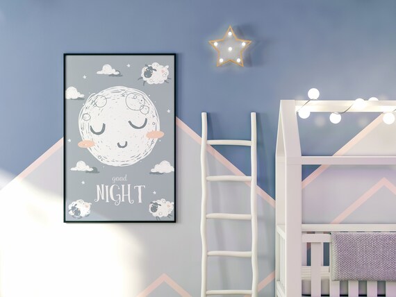 moon nursery decor