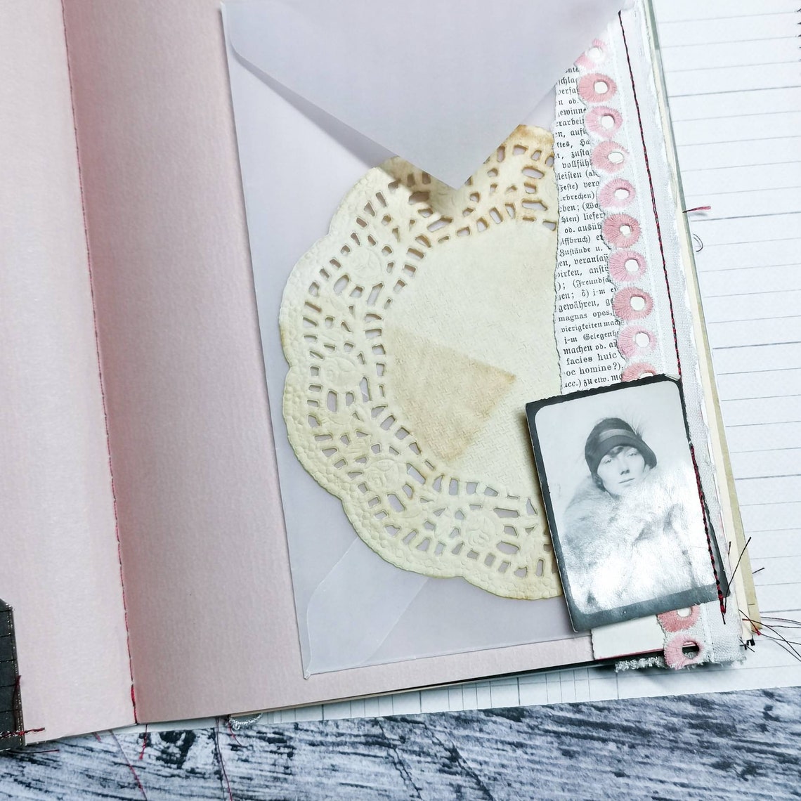 Junk Journal different sizes Vintage Journal Etsy