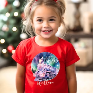 Personalised Lapland 2024 Express Family T-Shirts Lapland T-Shirts