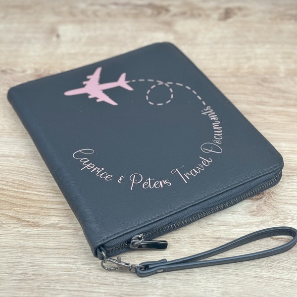 Personalised Premium Travel Document Wallet