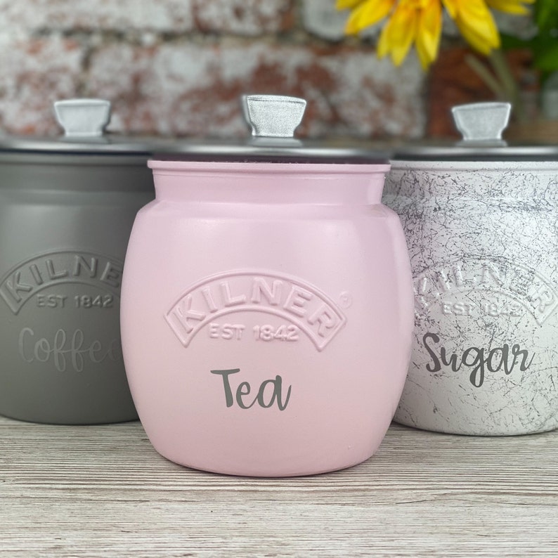 100+ Best Etsy Tea Coffee Sugar Canisters EtsyHunt