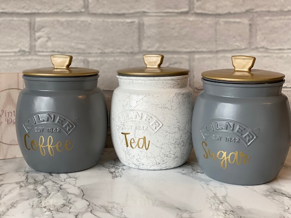 marble tea coffee sugar set