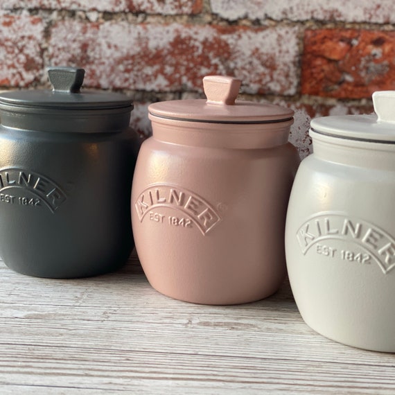 etsy kilner tea coffee sugar