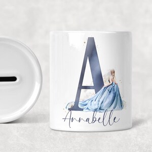 Personalised Cinderella Savings Money Box Coin Bank