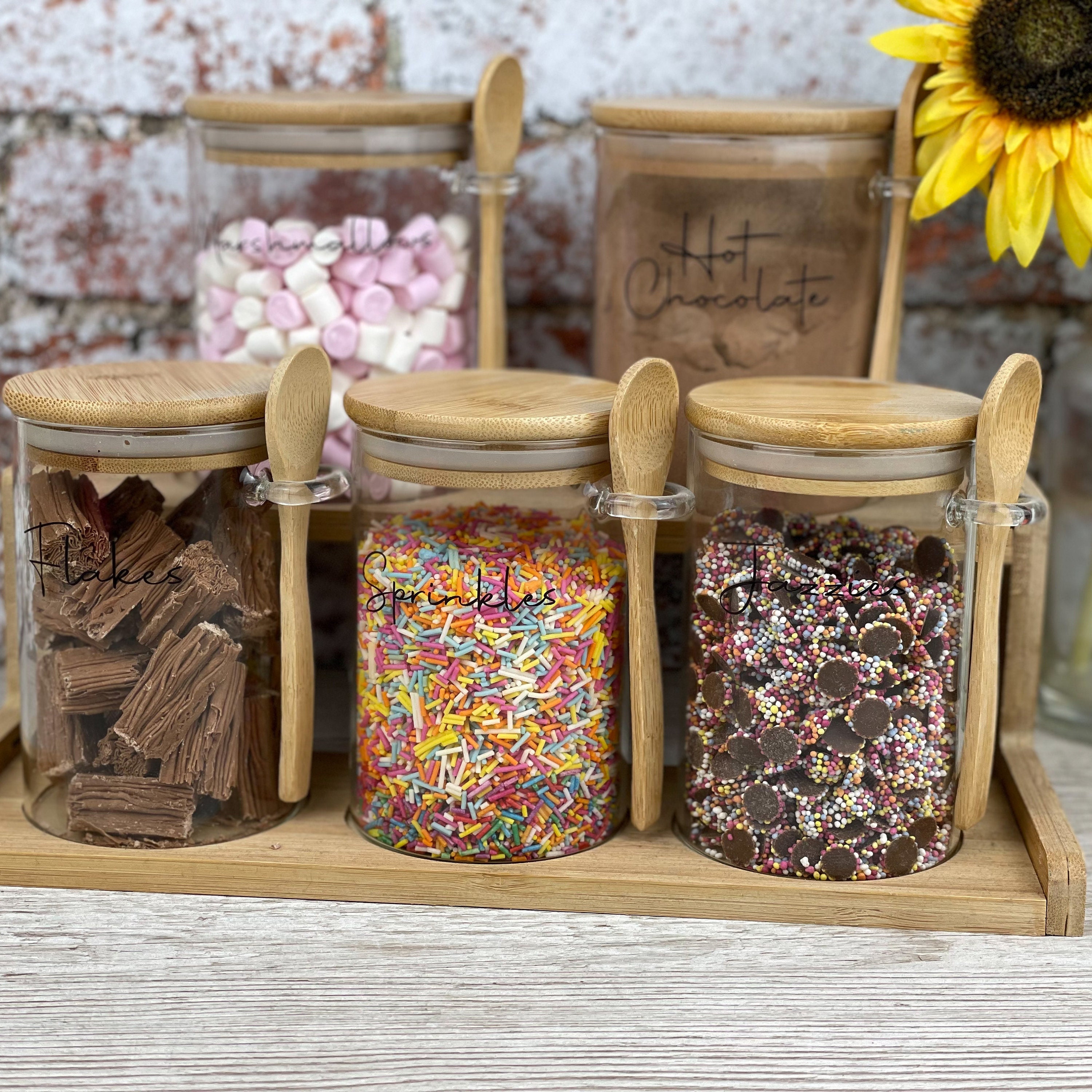 Hot Chocolate Station With Tiered Tray 