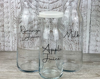 Refillable Glass Carafe with Silicone Lid