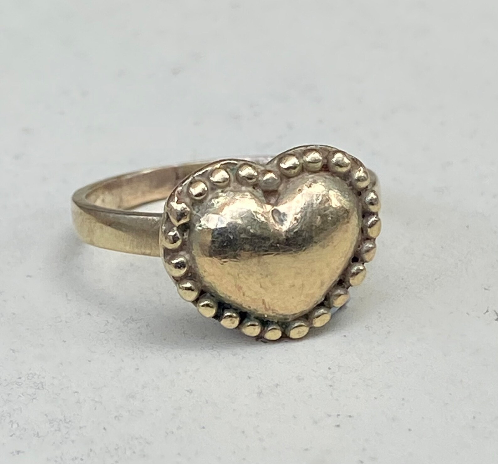 Sacred Heart Ring - Etsy