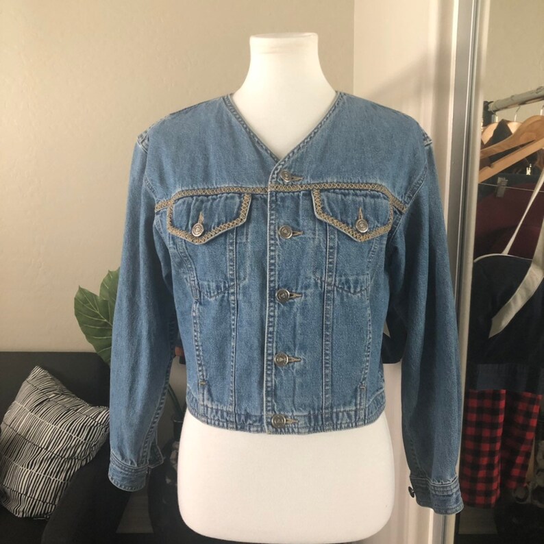 monki classic denim jacket