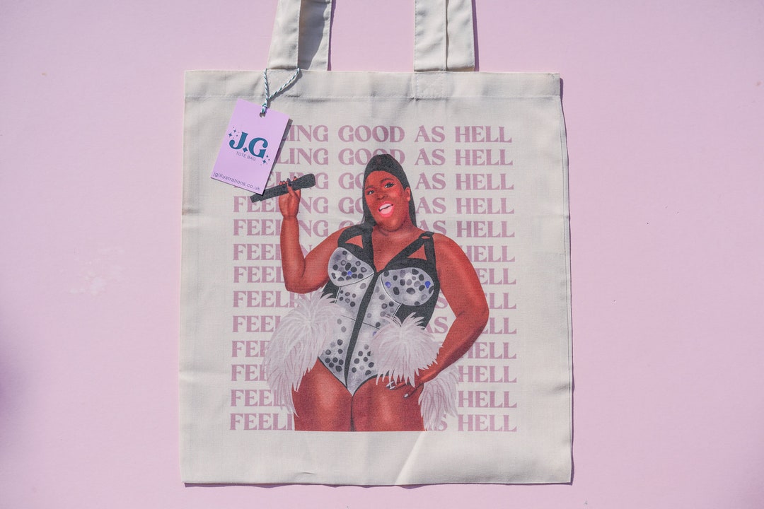 Feeling Good as Hell Tote Bag Lizzo Inspired Bag Music - Etsy
