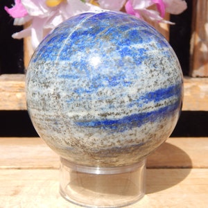 Lapis Lazuli Crystal Carved Stone Sphere 3&quot;, Crystal Lapis Lazuli Sphere, Lapis Lazuli Carved Sphere, Crystal Sphere Lapis Lazuli, Lapis