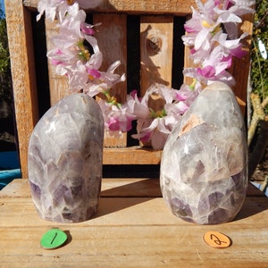 Chevron Amethyst Crystal Carved Free Form, Amethyst Chevron Crystal Polished Free Form, Chevron Amethyst Free Form, Free Form Amethyst