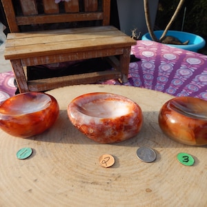 Carnelian Crystal Polished Bowl, Carnelian Bowl Crystal, Crystal Carnelian Bowl, Crystal Bowl, Carnelian Crystal Bowl