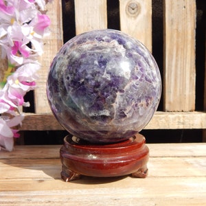 Amethyst Crystal Sphere, Crystal Amethyst Sphere, Amethyst Sphere Crystal