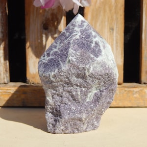 Lepidolite Crystal Polished Point Towers, Crystal Lepidolite Point, Point Lepidolite Crystal, Polished Lepidolite Point Crystal
