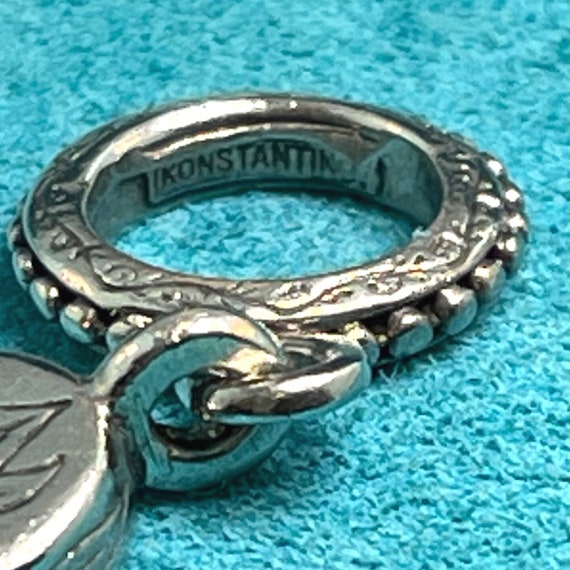KONSTANTINO Sterling Silver 925 Etched Bracelet w… - image 4