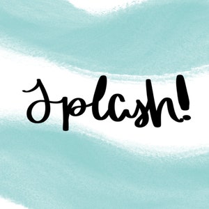 Splash Procreate Watercolor Brush