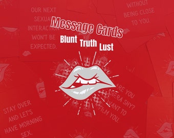 Blunt Truth LUST Message Deck *expansion pack*