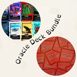 Orakel Deck Bundle - Spirit Animal und Cookie Orakel Decks