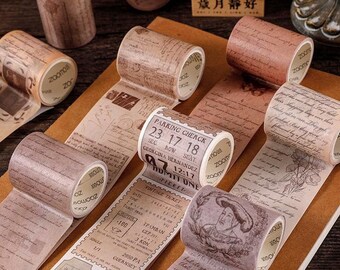 Blesiya Vintage Decorative DIY Craft Washi Tape for Diary Card Notebook Room