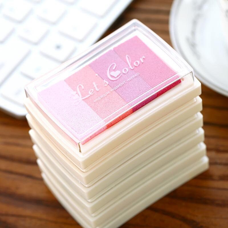 Gradient Color ink pads 6 Types color pigment crafts Etsy