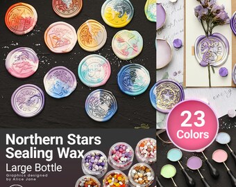 Northern Stars Mix Colors Sealing Wax | 23 Mix Colors