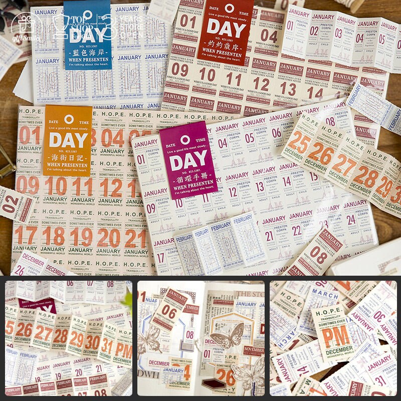 12 Sheets Four Seasons Collage Kit 4 Types Sewing Pack Etsy