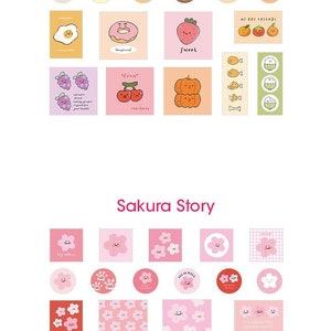 40 Sheets Papermore Series Stickers,paper Crafts,bullet Jouraling ...