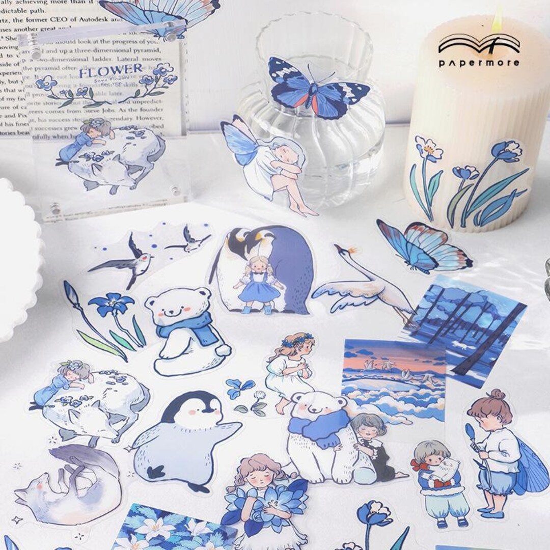 20 Sheets Papermore Series Stickers,wrapping Supplies,girt Wrapping ...