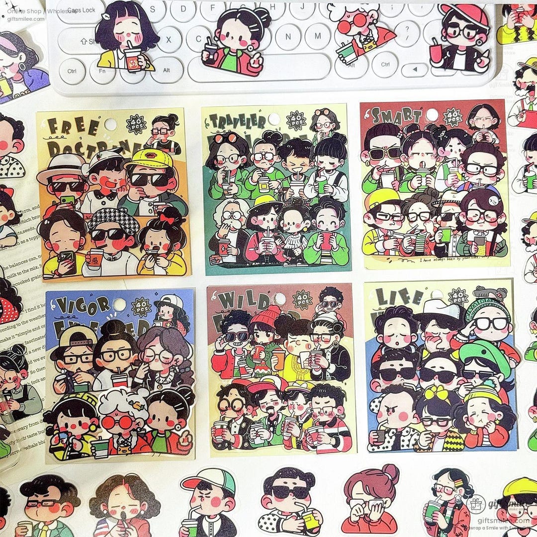 6 Types | Energy Master Sticker Packs | Student Project, Stationery ...