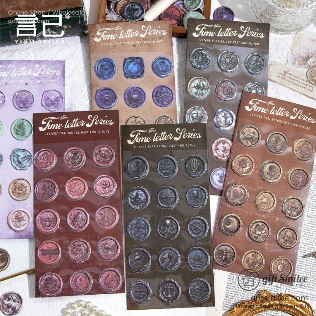6 Types | Yanji Time Letter | Stickers, Planner Ephemera, Kawaii Girls ...
