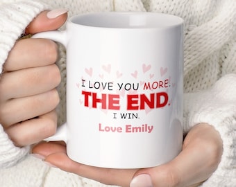 Personalised Love Coffee Mug Gift for Mother, Mug For Dad, Mug For Daughter, Mug For Boyfriend, Christmas Love Mug TIS165