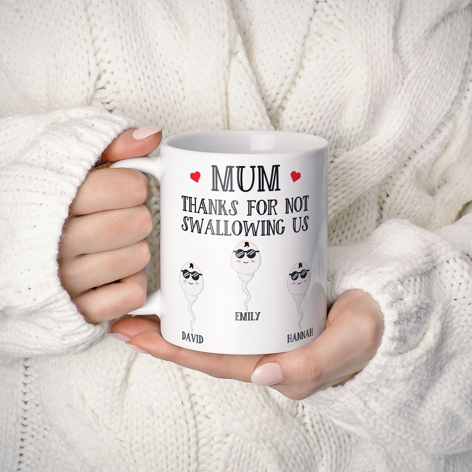Custom Mum Gift, Mother's Day Gift Funny Mug For Mum, Mum's Birthday Gift,Mum Christmas Gift,  Coffee Mug Gift for Mother, Mum Gift TIS141