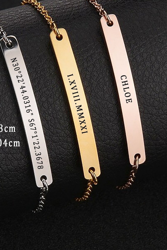 Personalised Bracelet for Women Custom 