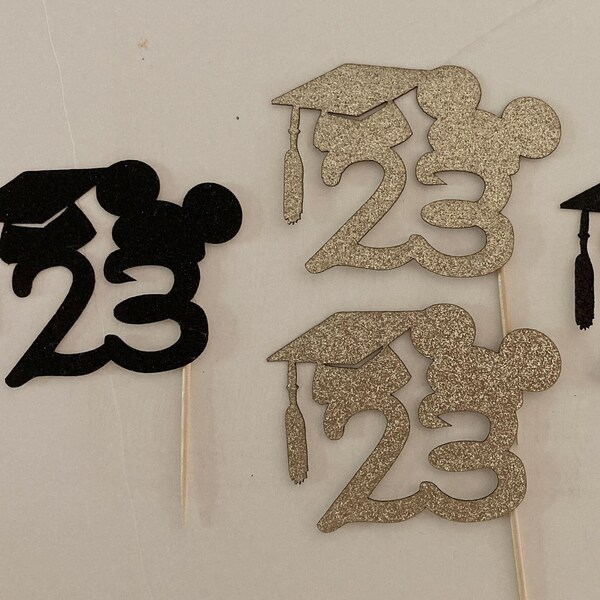 Graduation Cupcake Topper Etsy