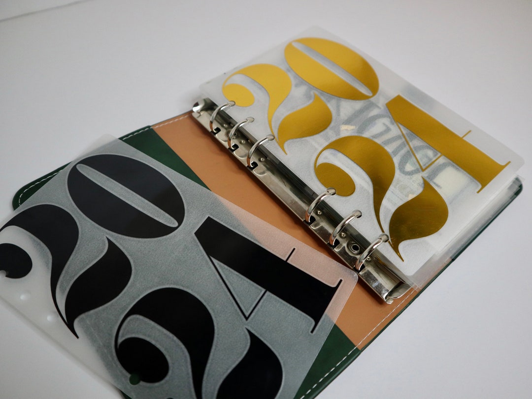 Laminated Vellum A6 Dashboard 2024 Cash Envelope Binder Dashboard