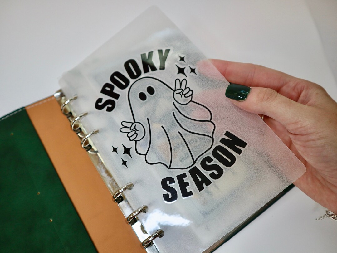 Laminated Vellum A6 / A7 Dashboard Cash Envelope Binder Dashboard