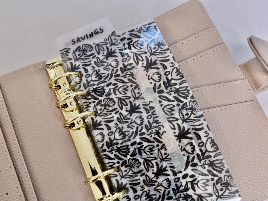 A6 Cash Envelope Bookmarks | Custom Binder Bookmark Dividers | Cartoon ...