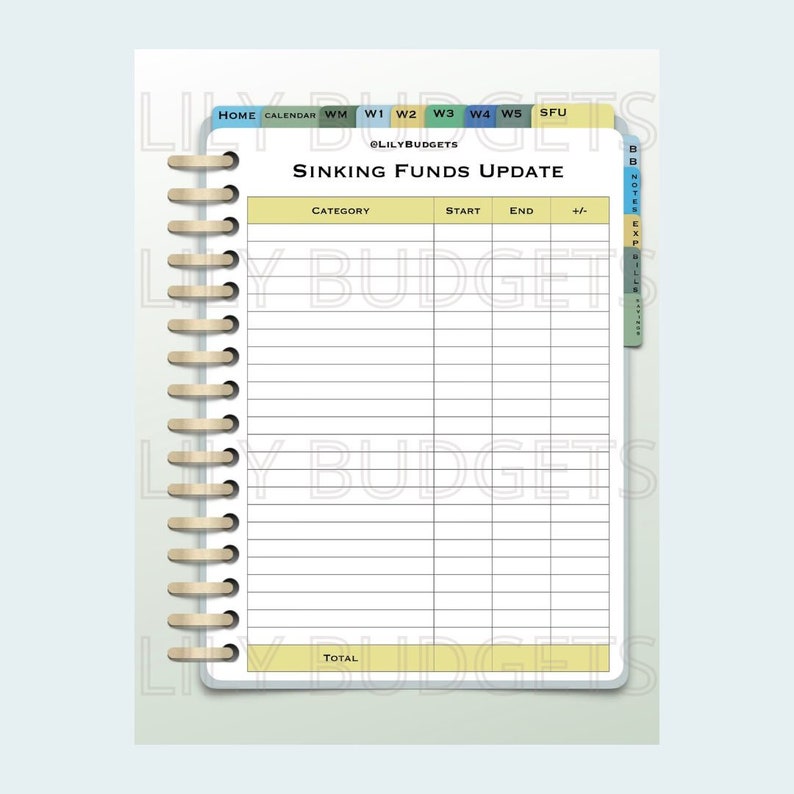 Undated / Reusable Budget Planner - Budget by Paycheck | Digital ...