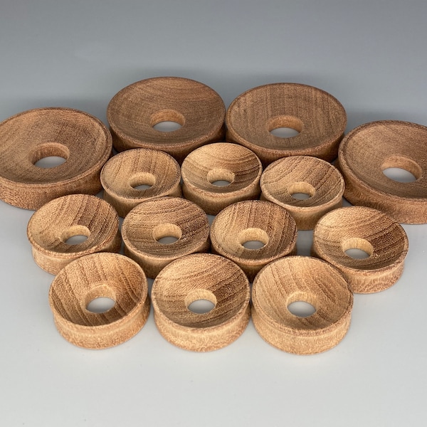 Handmade Wooden Stands for Spheres, Balls or Crystals