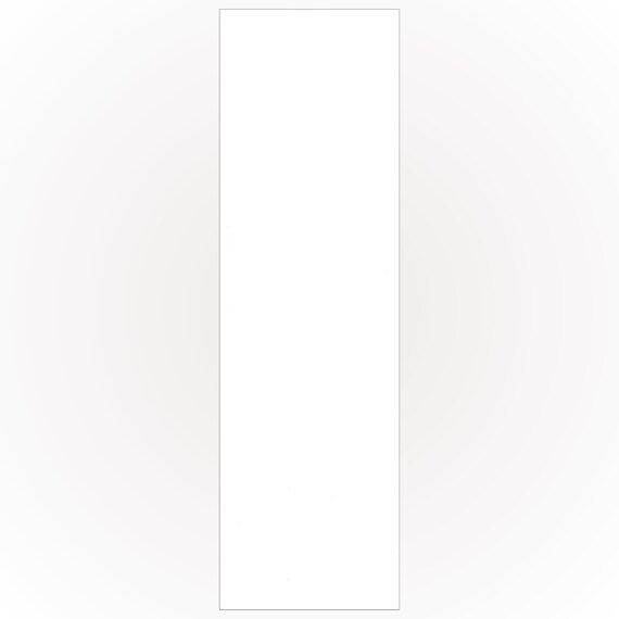 40 Matt White Card Bookmark Blanks. 210mm x 44mm, 300gsm. Crafts DIY Making