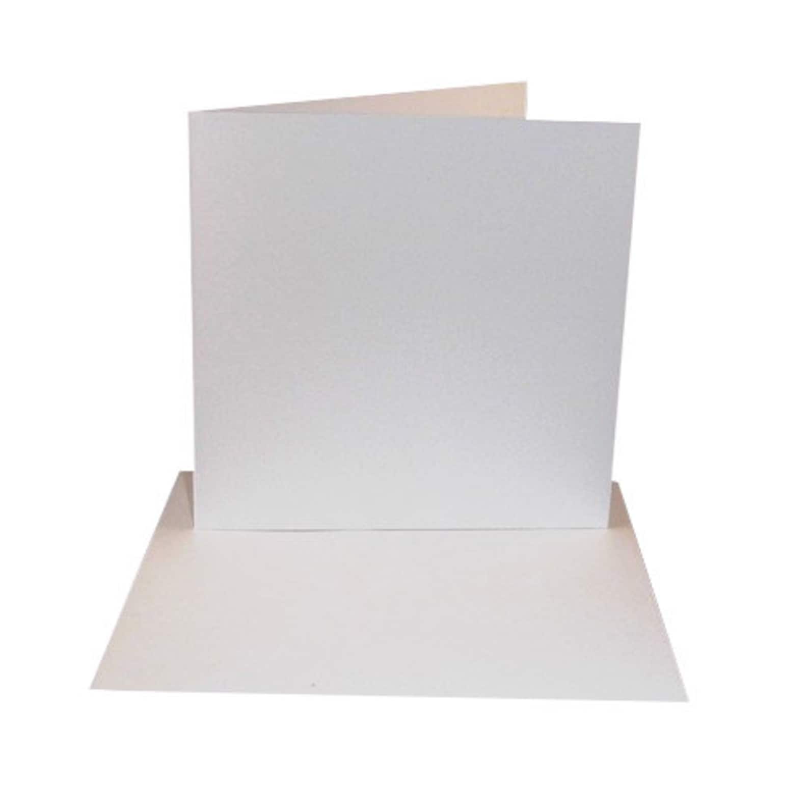 6x6 White Card Blanks & Envelopes X 50 per Pack Etsy UK