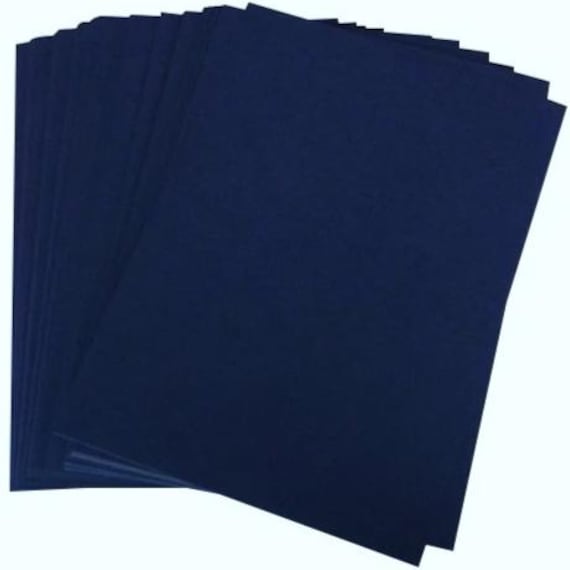 A4 Navy Blue Card Stock (297mmx210mm) 250gsm - Stella Weds® - Card Making, Scrapbooking, Paper Crafts. Choose Quantity On Menu