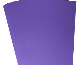 A4 Purple Card Stock (297mmx210mm) 250gsm - Stella Weds® - Card Making, Scrapbooking, Paper Crafts. Choose Quantity On Menu