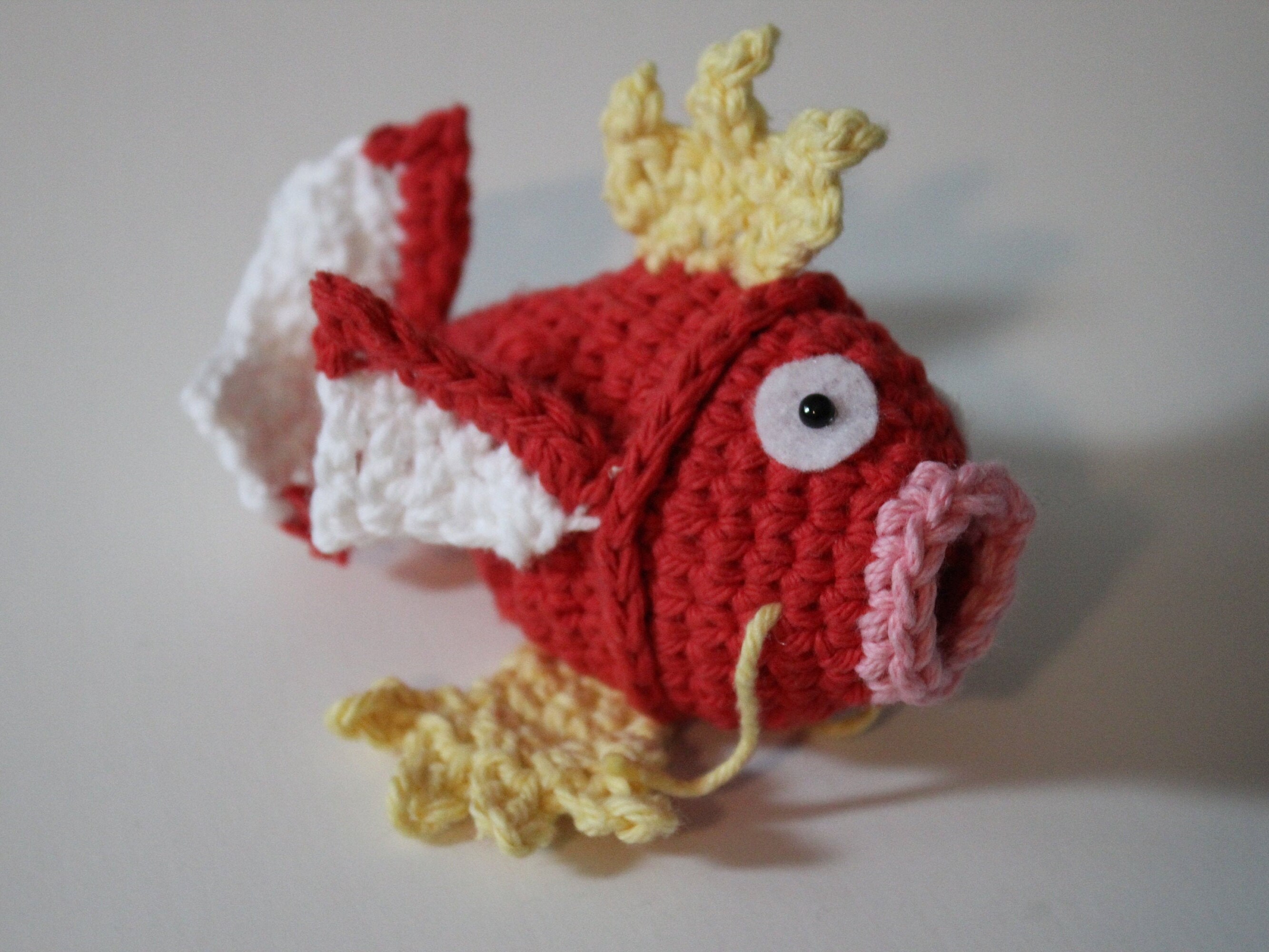 Mini Crochet Magikarp Amigurumi Pattern Etsy