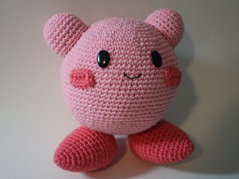 Kirby Amigurumi Doll Crochet Pattern Etsy Canada