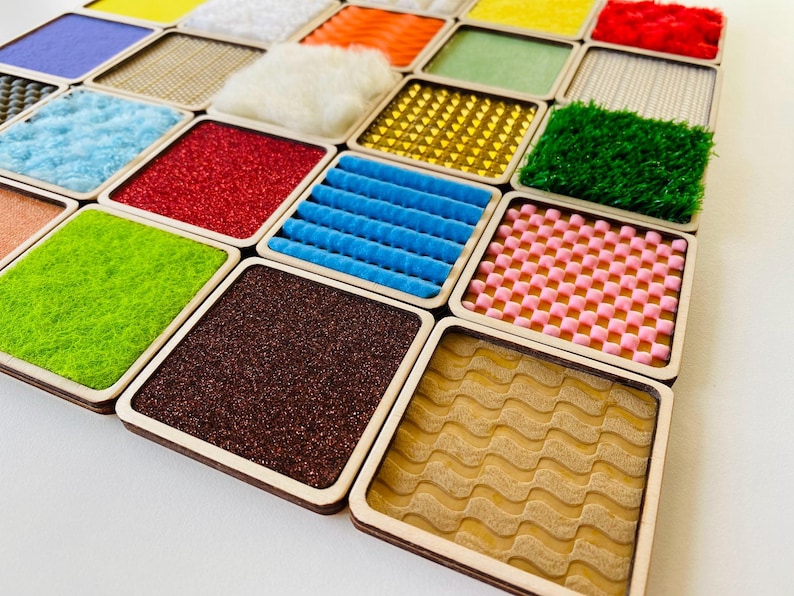 Tactile Sensory Cards for Toddlers, Autism Therapy, ADHD, Dementia, and ...